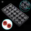 Plastic 21 Cavities Round with Cone Shaped Baking Chocolate Mold Sweet Candy Craft Tools Icing Cube Mold CC0067