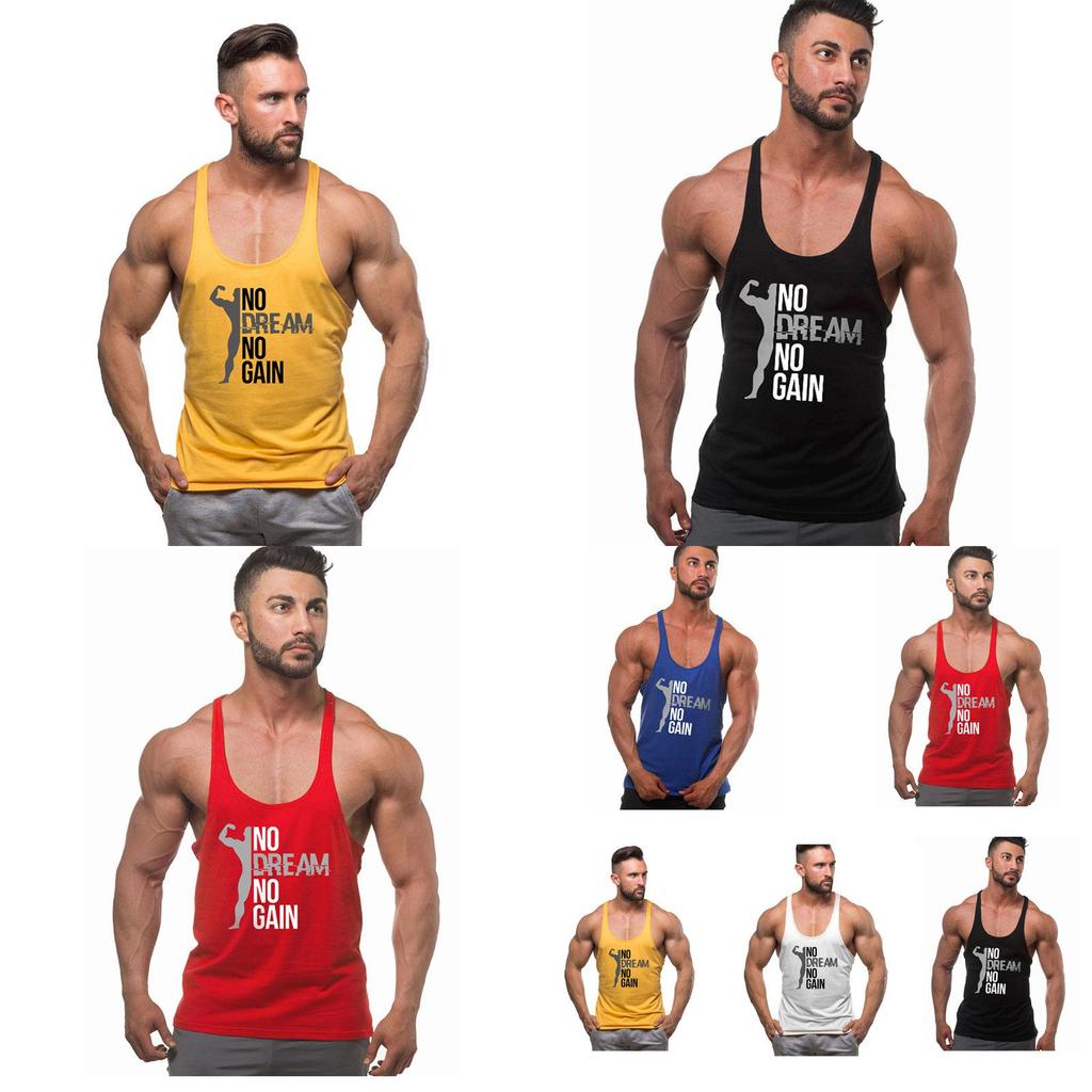 Versatile Men's Sleeveless Fitness Vest With Breathable Stretch For All Activities