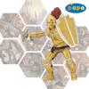 Papo Gold Knight Armour Figure Model Toy Desktop Decoration Kids Gift Collecting