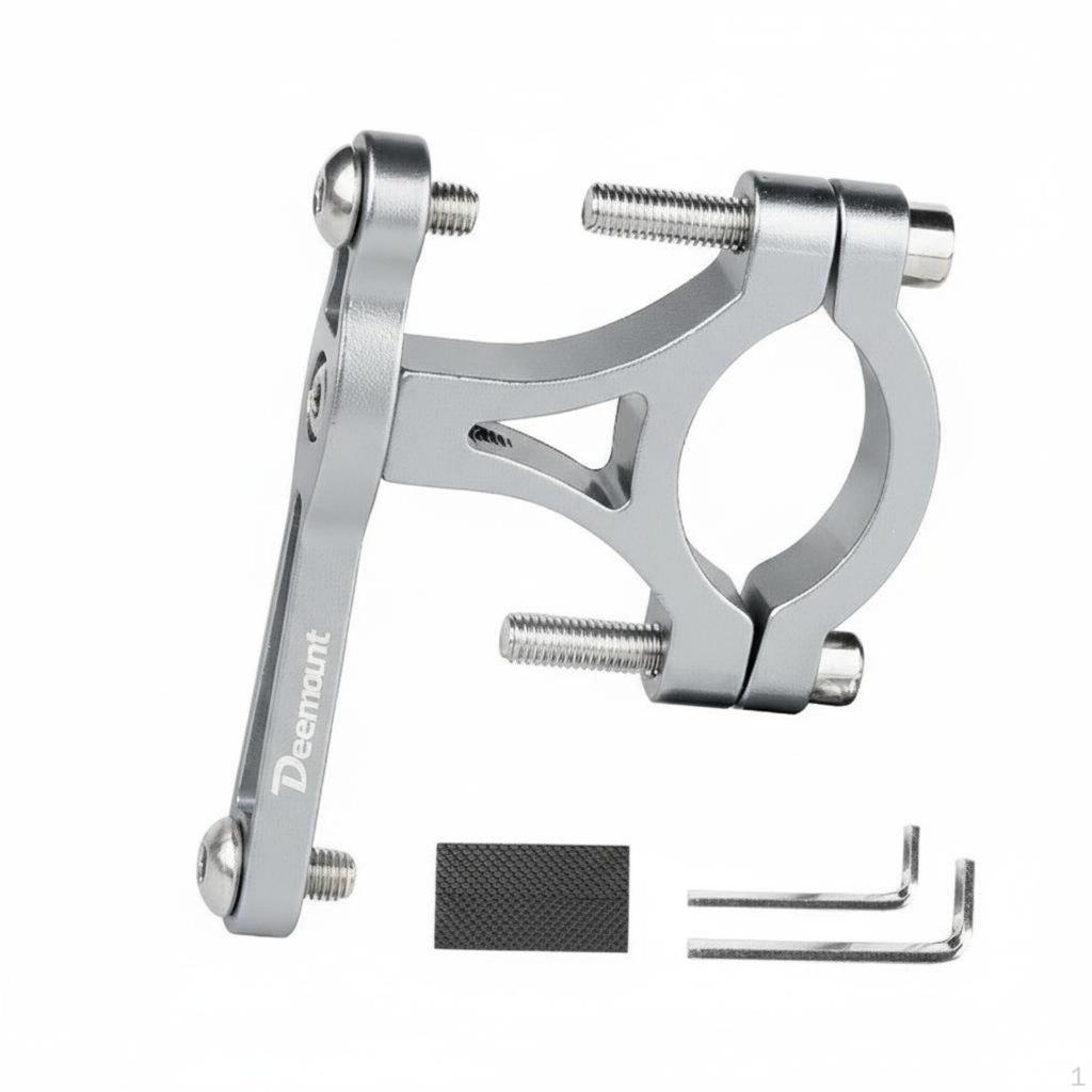 Bike Bottle Cage Adapter Aluminum Alloy Conversion Mount Adjustable Angle for Road
