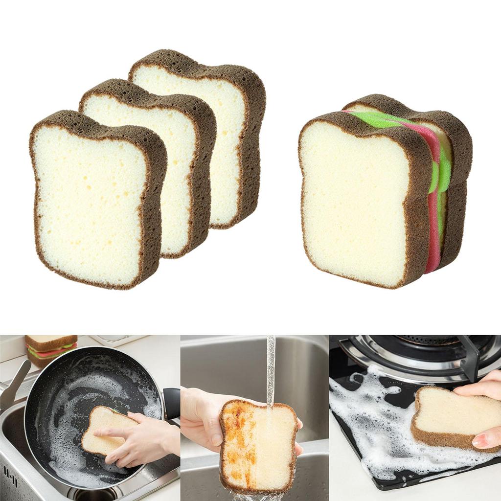 Sponge Scourers Cleaner Kitchen Accessories Household Cleaning Wash