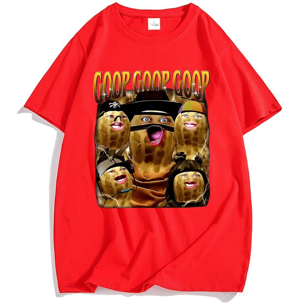 ARC Raiders Goop Goop Goop Burnt Peanut TShirt Premium Cotton Street Hip Hop Style Unisex Comfortable Women And Men Tshirts