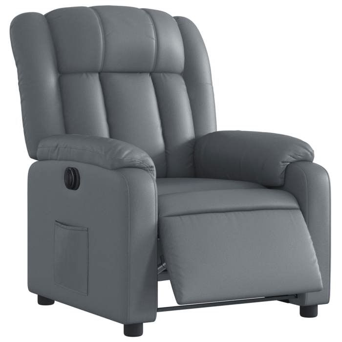 VidaXL Fauteuil Inclinable Électrique, Chaise de Relaxation avec Dossier, Siège avec Accoudoirs, Fauteuil TV de Salon, 3205253