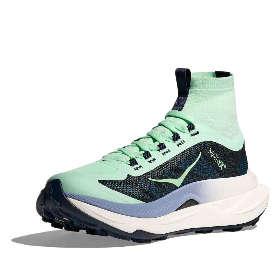 HOKA One One Tecton X 3 Comfortable Fashionable Versatile Mesh High-Top Running Shoes Women Sneaker Blue 1155114