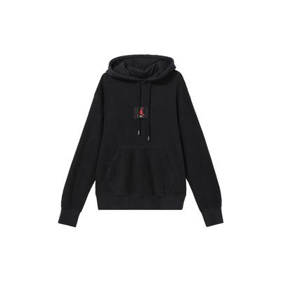 Jordan Sweatshirts Men's Black Hooded Moderate Regular CZ1206-010