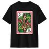 Streetwear T Shirt Beach Queen of a Clubs Golf Lover Playing Card Retro Golfer Sport Trendy Cool T Shirts Pure Cotton Tee Shirt