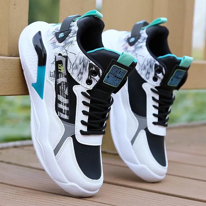 

Mesh breathable student new soft-soled casual sports shoes lightweight running shoes trendy autumn shoes basketball shoes 39