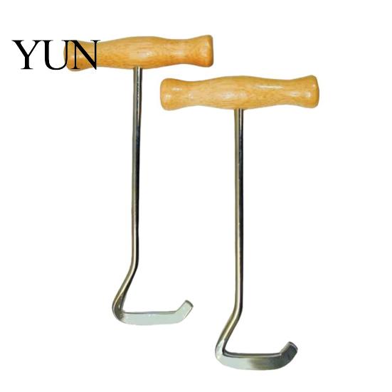 Non Slip Shoe Helper Boot Jack with Long Handle, Easy Removal Portable Shoehorn, Non-slip Grip Durable Metal Lifter Sturdy Iron Construction