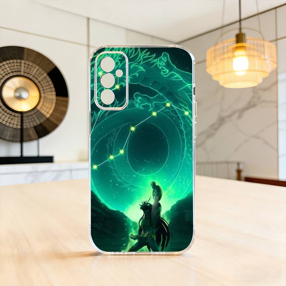 

Saint S-Seiya K-Knights Phone Case Transparent Silicone Soft For SamsungA10,12,20,21S,30,31,40,50,51,52,70,71 Samsung a52 a52S