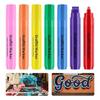 12 Pcs Paint Markers Drawing Pen Acrylic Marker 15mm Wide Acrylic Pen Graffiti Marker Craft Supplies for Kids Drawing