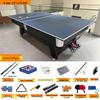 JINGGENG Home Foldable American Pool Table