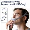 A71Z Balení 4 ks Pásek pro hlavové opěrky Air Fit P10, Náhradní hlavové opěrky CPAP pro nosní polštářkovou masku Airfit P10, S 12 nastavovacími klipy