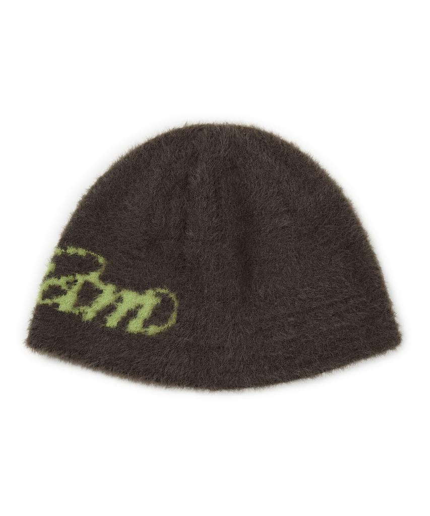 AAKAM Flauschige Mütze (Braun)