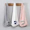 Coral fleece towel set three-dimensional cartoon ins wind soft and absorbent cute, thickened student bath