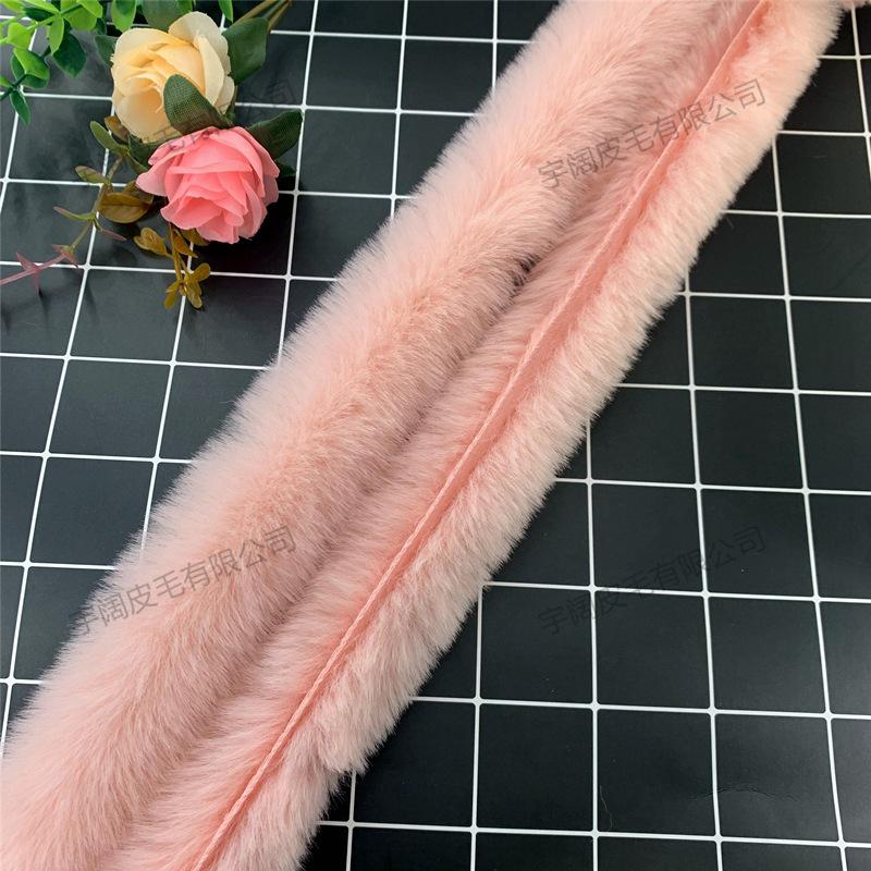 Tăietură manuală din blană sintetică de vidră pentru pelerină Hanfu și accesorii vestimentare