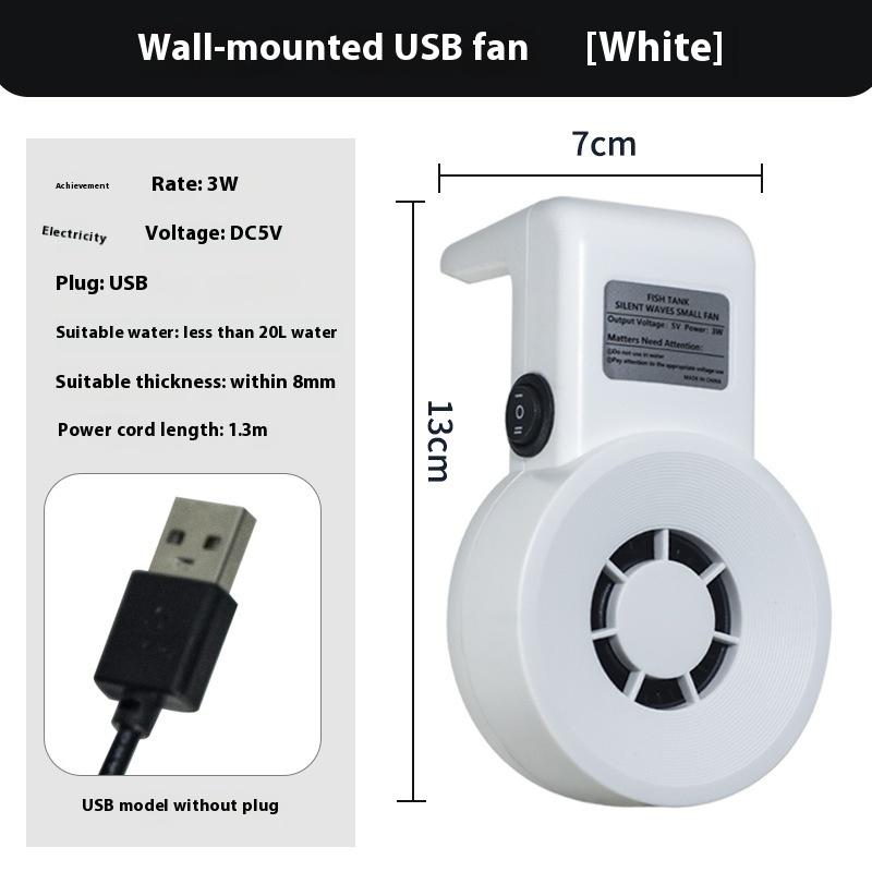 

Мини Охлаждающие Вентиляторы для Аквариума Аквариум Рыбный Аквариум Водный Питомец Система Охлаждающих Вентиляторов USB Регулируемая Скорость Ветра Охладитель Принадлежности для Аквариума белый