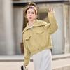 2025 Spring Women's Casual Loose Lapel Long Sleeve Fashion Jacket WW2501
