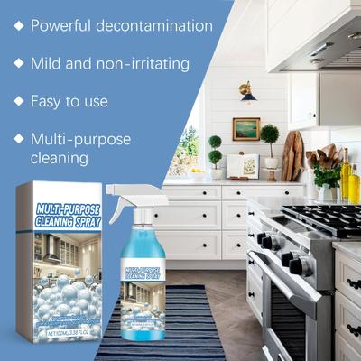 Kitchen Foam Cleaner, Stove, Kitchen Utensils, Degrease, Decontaminate And Clean Various Surfaces To Remove Odor 100ml