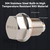 M14 X 1.5 Magnetic Stainless Steel Oil Drain Plug Sump Drain Nut Bolt with Copper Gasket Crush Washer Compatible with Most Ford, GM, Hyundai, KIA and
