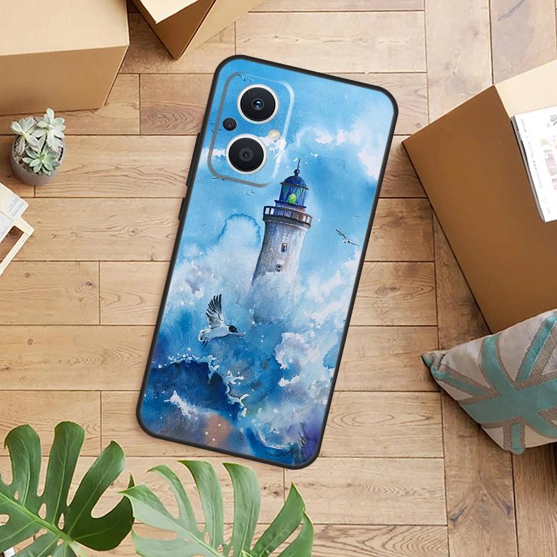 Abstract art highway landscape Case For OPPO Reno 14F 13F 12F 10 11 12 13 14 Pro 8T 7 8 Lite OPPO Find X8 X6 X5 X9 Pro Cover
