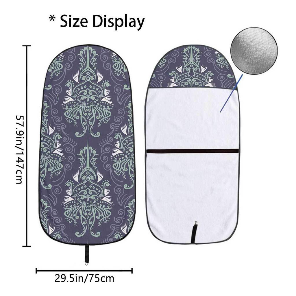Universal Car Seat Towel Cover - Front Seat Protector for Gym & Workout, All-Season, Fits Most Vehicles