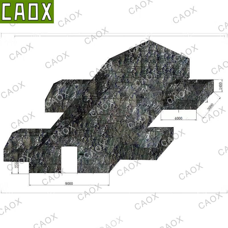 CAOX Large Command Cotton Tent