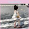 Adorable Korean Style Summer Outfit For Girls With Sweet Cherry Floral Design Set