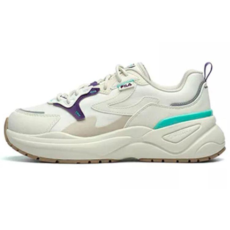 

Fila Модные кроссовки с круглым носком, на шнуровке, низкие, для марафона, женские кроссовки, бело-синие, F12W144154FTA 36.5