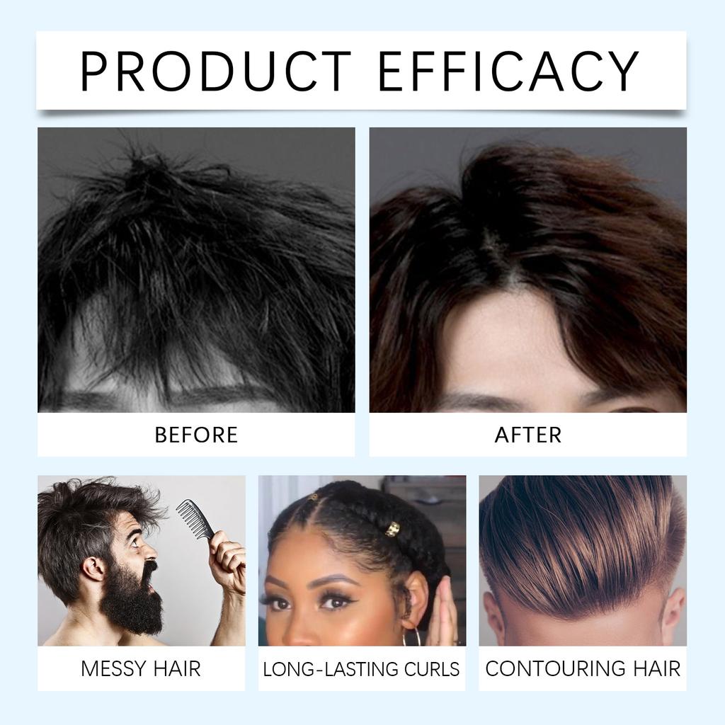 Hair Styling Cream Is Sweat Resistant, Long-lasting, Versatile, Easy To Clean, Quick To , And Easy