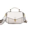Leather Women's Bag, Niche and Versatile, Shoulder Bag, New High-end Style, Contrasting Color Handbag, Fashionable Commuting Crossbody Bag