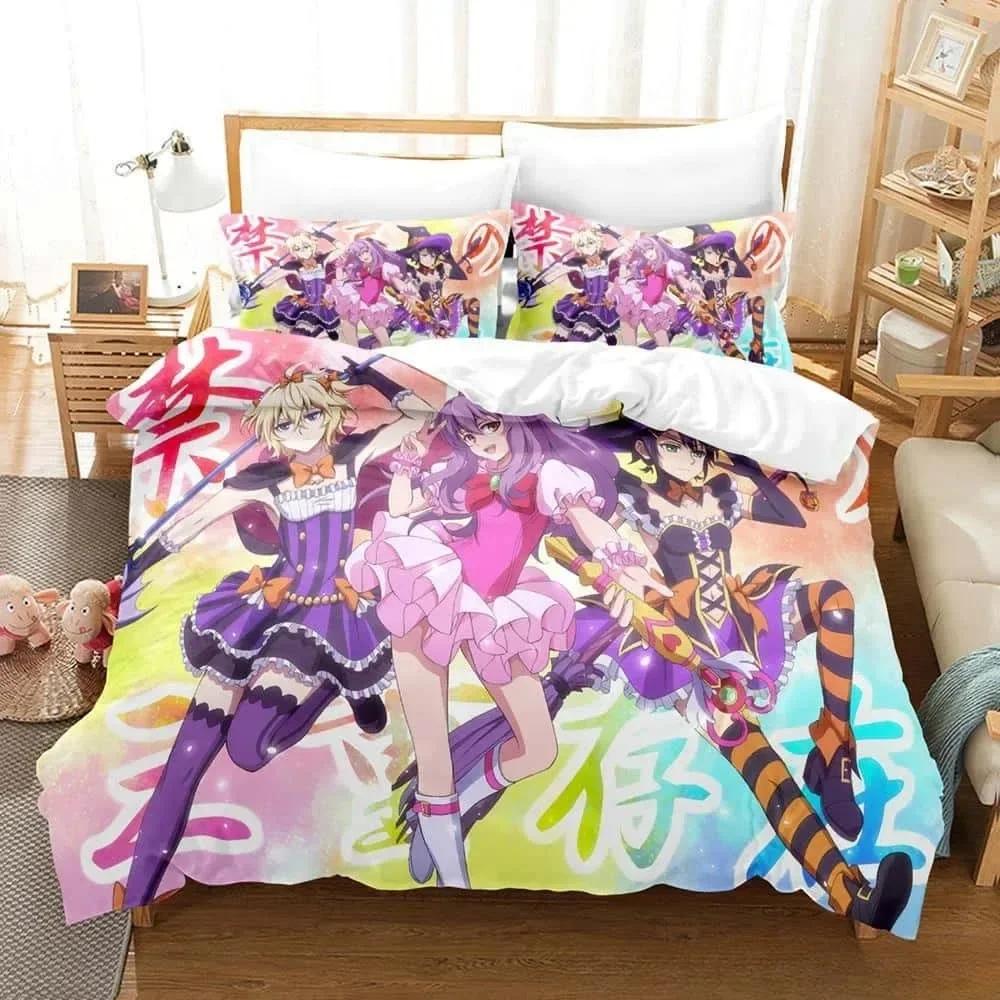 3D  Seraph of the End Printed Bed Set Duvet Cover Pillowcase Bedding Set Bed Linen Sheet Quilt Cover Full Queen King Size