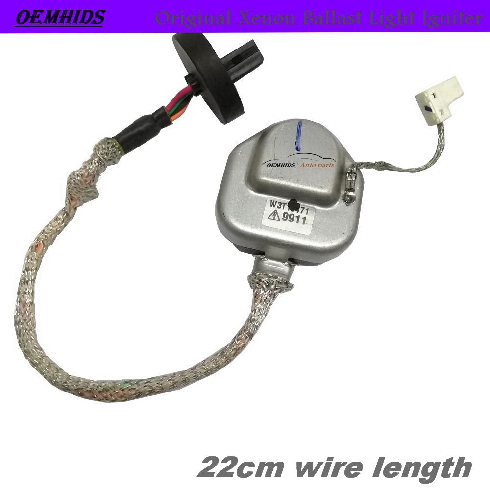 HID Light Igniter W3T19471 W3T19472 Original For Accord Odyssey Civic Outlander D2S Xenon Ballast High Voltage Line Power 22cm cable X 1pCS