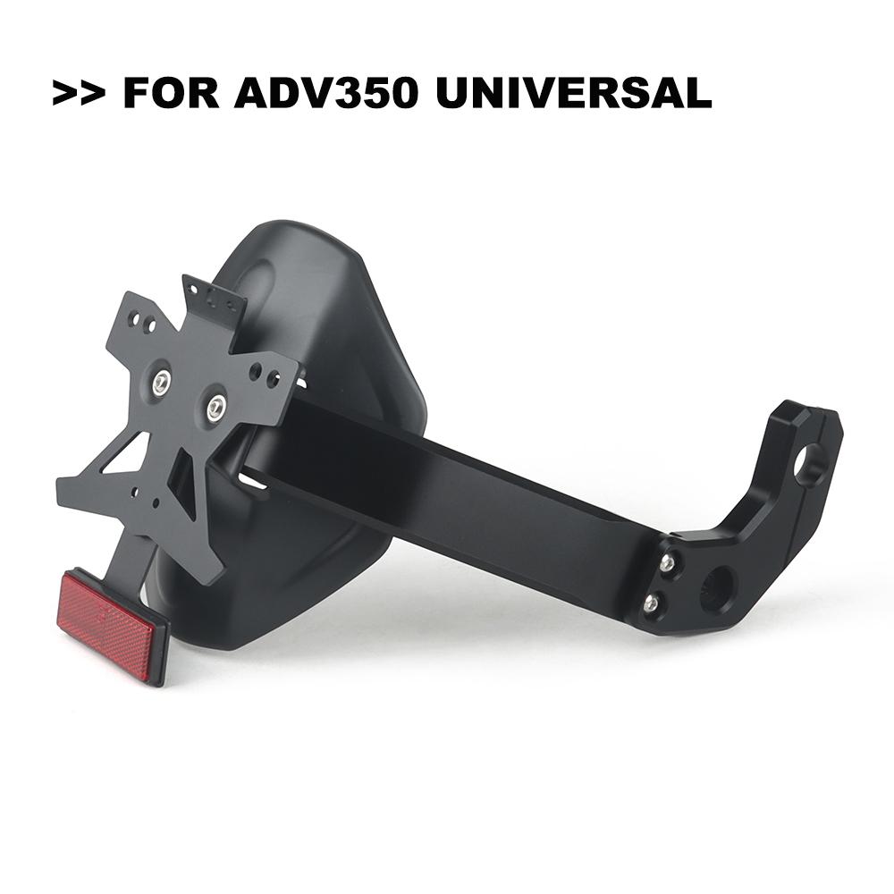 NEW FOR Honda ADV350 ADV 350GENERAL Rear Wheel Hugger Mudguard Fender Mudflap Splash Guard License Plate Holder Fender Protector