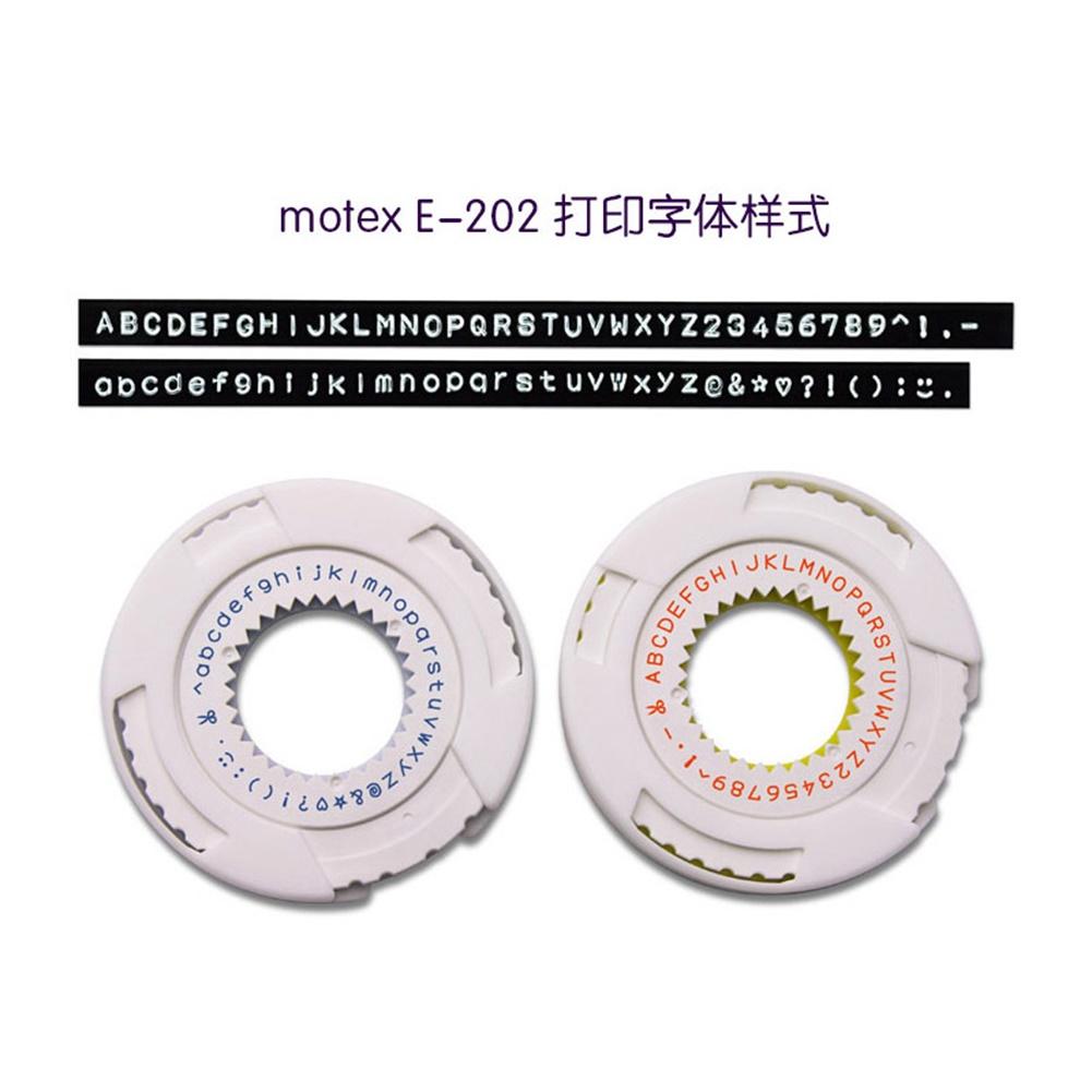 Label Making Machine Korean for Motex E-202 Manual Printer Self-adhesive 3D Cutting Plotter