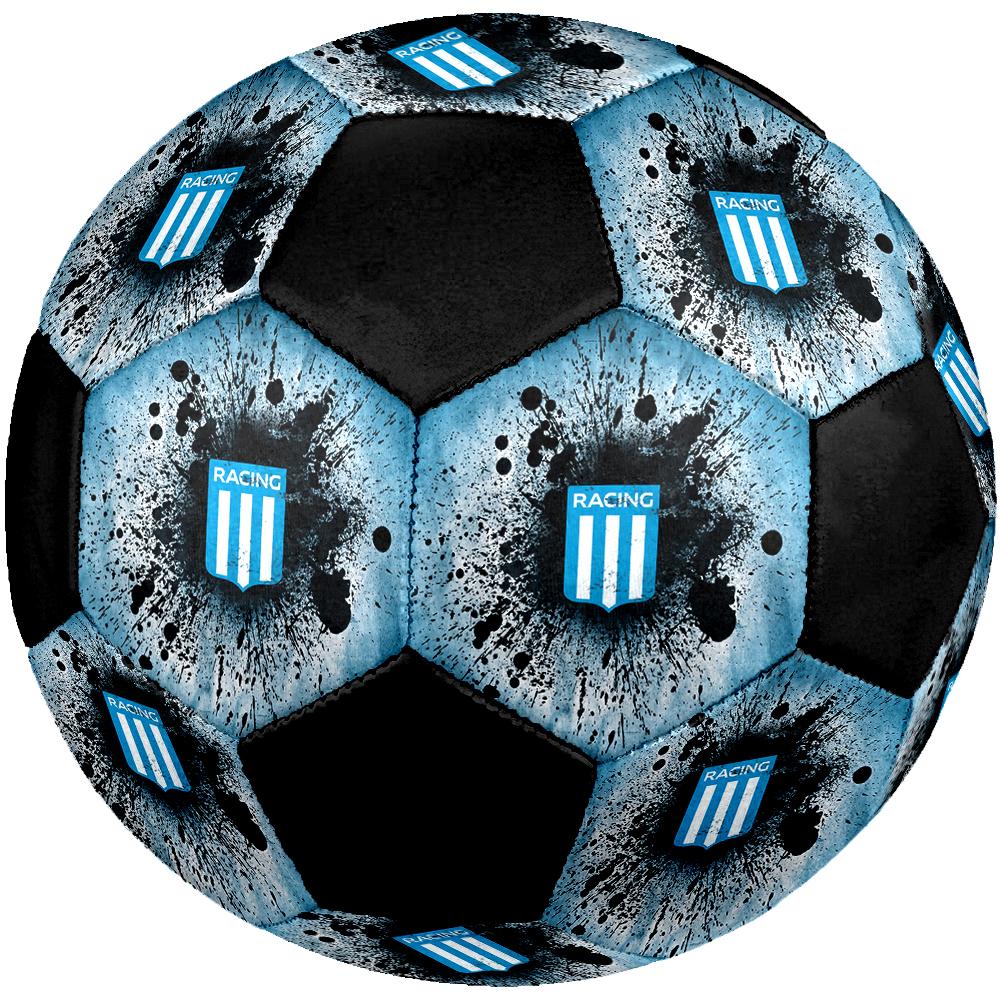 SIZE 5 Racing Club de Avellaneda Soccer Ball Colorful All Ages Machine Stitched PVC Competition Ready Durable High-Bounce
