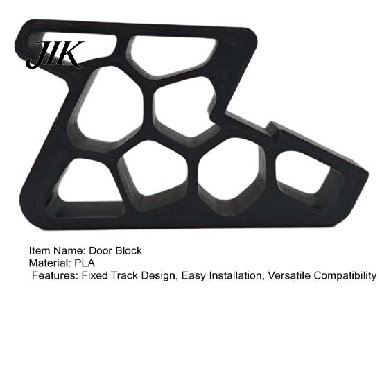 Sunroom Window Lock Door Block Stopper Fixed Track Design Accidental Closure All-weather Stop Preventer Tool-Free Installation Windproof Sliding