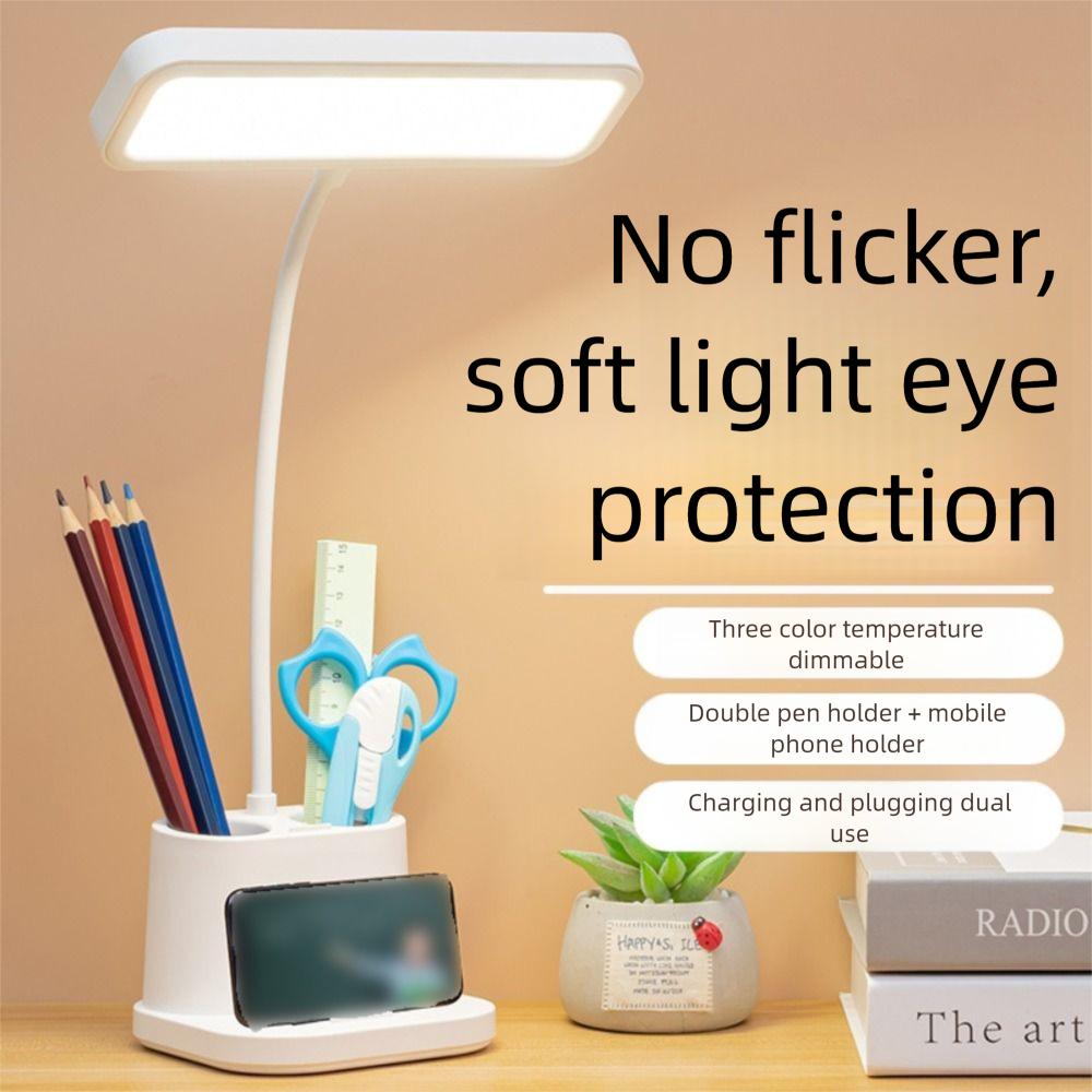 Adjustable Tabletop Reading Lamp Eye Protection Led Bedside Lamp Convenient Night Light  Children