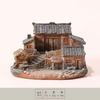 Rural old house decoration small model desktop creative micro landscape courtyard potted bonsai decoration