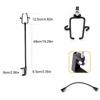 Flexible Household Black Hair Dryer Holder Drying Fixing Frame Pet Accessories Hair Dryer Stand