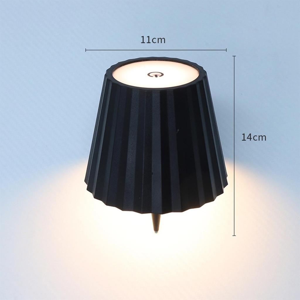 Wireless Touch Control Bottle Table Lamp Reading Usb Rechargeable Adjustable Brightness White Wine Lights Mini Night Light Lamps