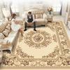 European Luxury Living Room Carpet Bedroom Bedside Large Floor Mat Washable Non-slip Bathroom Area Footpad Cloakroom Decor Rug