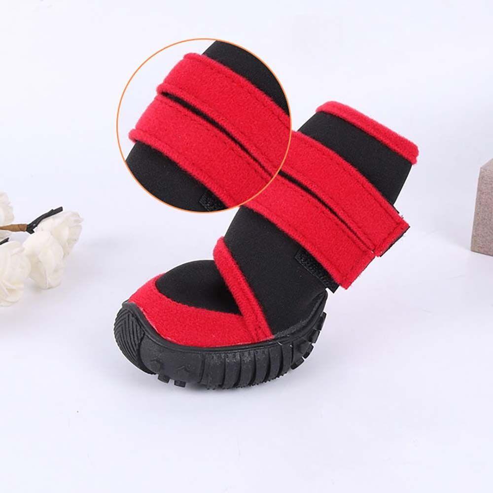 Autumn and Winter Sole Shoes Outdoor Dog Leg Cover Pet Rainshoes Dog Booties Dog Shoes Pet Supplies