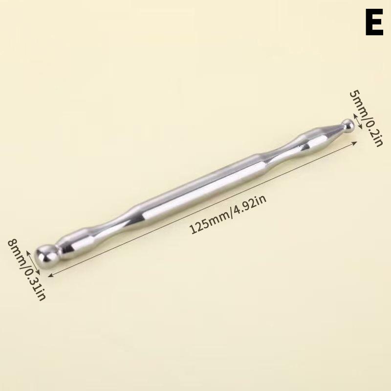 Stainless Steel Acupressure Pen Elastic Ear Acupoint Massage Stick Improve Eyesight Acupuncture Point Massager Relax Body