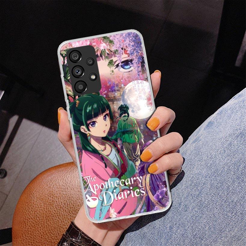 A-Apothecary D-Diaries Anime Phone Case For Samsung Galaxy A52 A32 A22 A12 A51 A31 A50S A30S A20S A10S Note 20 Ultra 10 Plus S10