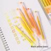 Warm Yellow Series Blue Fruit Neutral Pen: New Color for Student Planning and Children's Doodling