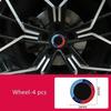 -4X For BMW 50 Years Emblems 56mm 68mm Hub Caps Hub Cap Rim Caps For BMW