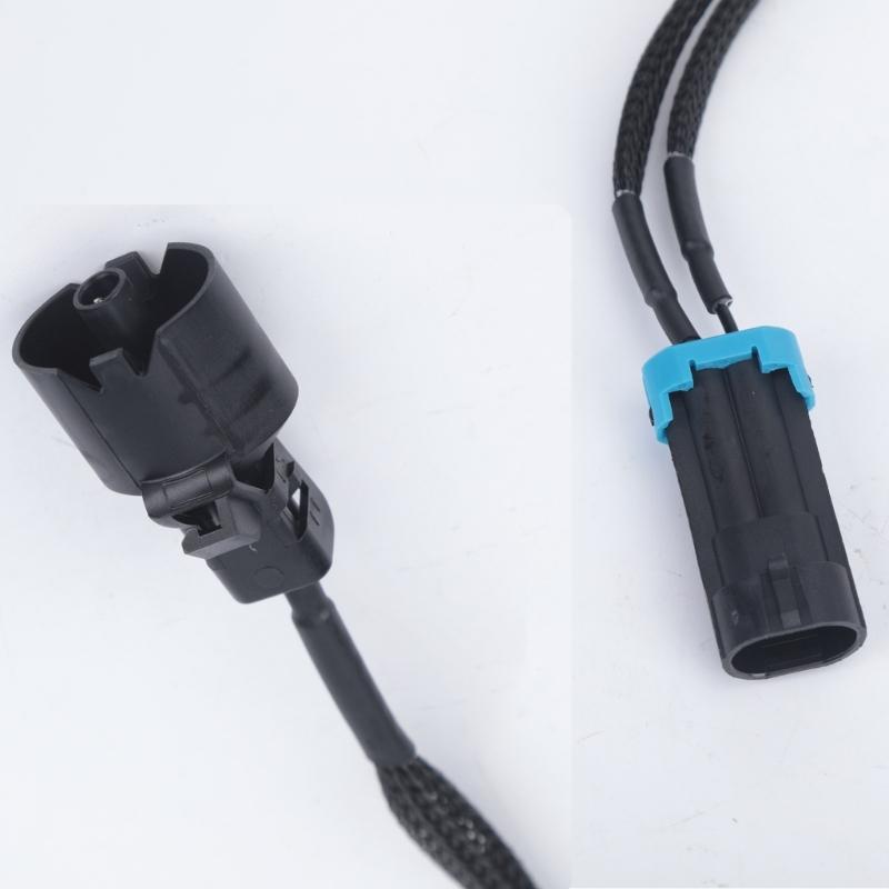 Engine Bay Knock Sensor Wiring Extension Harness, Molded End Lead with Outer Sleeve for Repair Service, Installation Work, and Single Harness Use