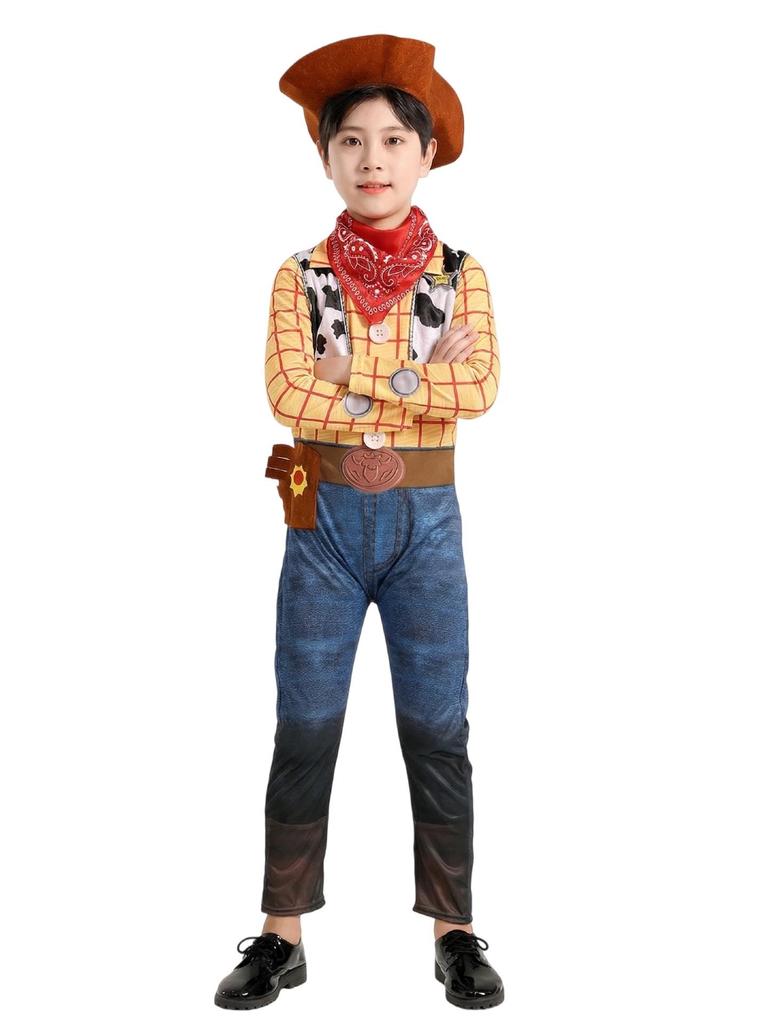 Kids' Toy Story Woody Cowboy Costume for Halloween