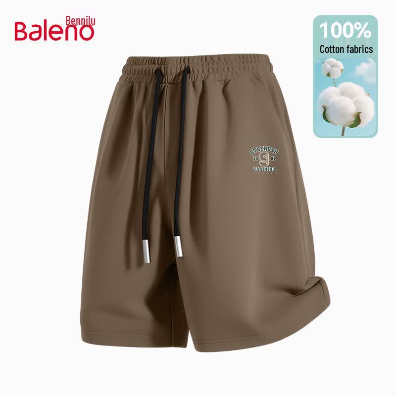 Baleno Men s Heavyweight Cotton Athletic Shorts 4XL