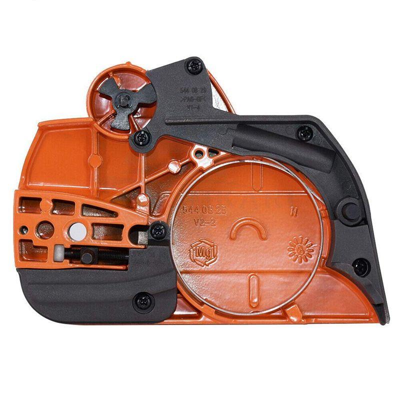 544097902 For 445 450 Chain Brake Clutch Side Cover Assembly Side Cover Chain Saw Replacement Parts Accessories